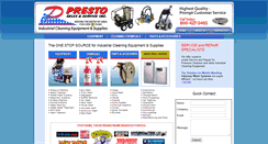 Desktop Screenshot of prestoss.com