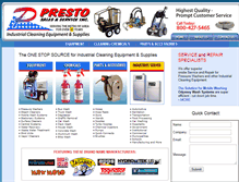 Tablet Screenshot of prestoss.com